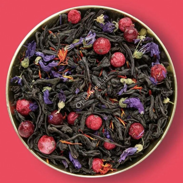 Фруктовый чай Граф Монте Кристо листовой рассыпной с ягодами Emir Tea 200 г