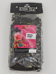 Фруктовый чай Свежие Ягоды листовой рассыпной с ягодами Emir Tea 200 г