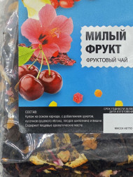 Фруктовый чай Милый Фрукт листовой рассыпной с ягодами и фруктами Emir Tea 200 г