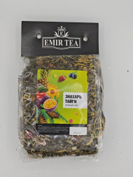 Фруктовый зеленый чай Знахарь Тайги листовой рассыпной с ягодами и фруктами Emir Tea 200 г