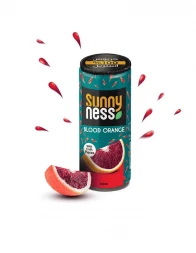 Фруктовый напиток с кусочками фруктов Sunny Ness красный апельсин 0,24 л