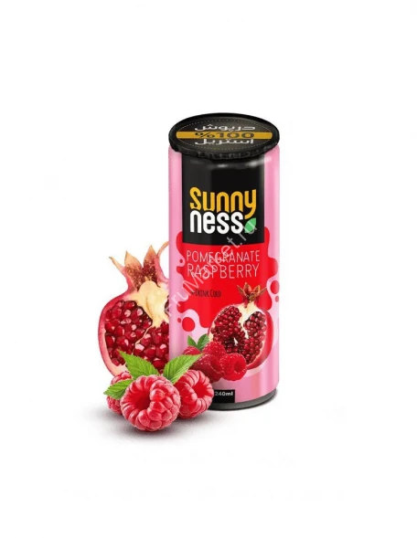 Фруктовый напиток с кусочками фруктов Sunny Ness Гранат - Малина 0,24 л