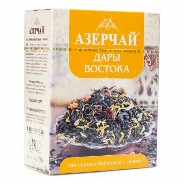 Чай Черный Дары Востока Азерчай 90 г