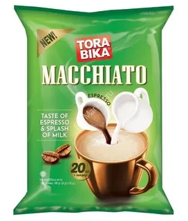 Кофе в пакетиках растворимый Tora Bika Маккиато 500 г