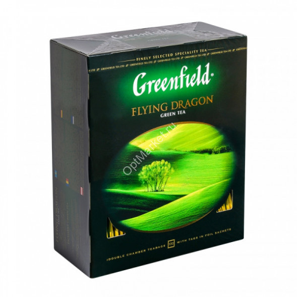 Чай зеленый Flying Dragon Greenfield 200 г
