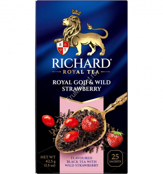 Чай чёрный Goji&amp;amp;Wild Strawberry Richard