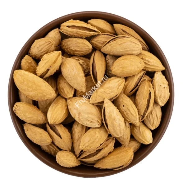 Миндаль неочищенный жареный Узбекистан 1 кг