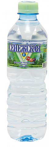 Вода минеральная Сенежская негазированная 0,5 л