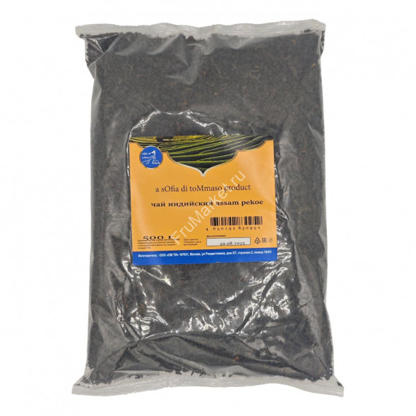 Чай Черный Индийский Ассам Pekoe Sofia di Tommaso 500 г
