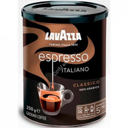 Кофе молотый Espresso Italiano Lavazza Classico ж/б 250г